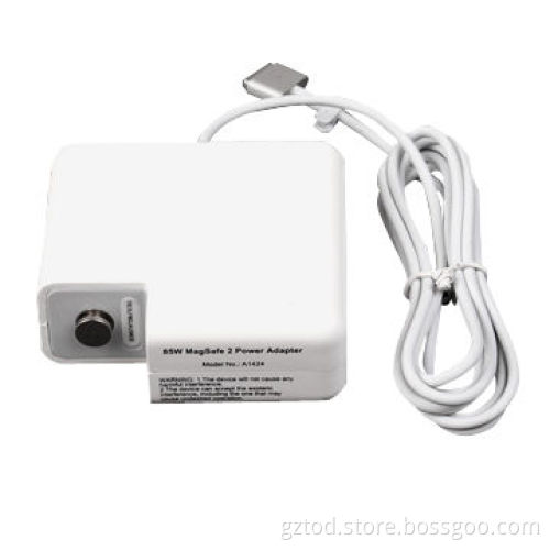 85W Laptop Adapter for Macbook Pro Retina A1424, 20V, 4.25A, MagSafe2